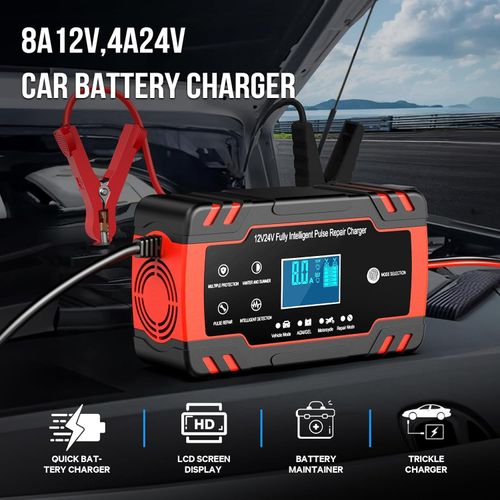 🔥Free delivery throughout the store🔥🛵🔋Smart battery charger for car and motorcycle