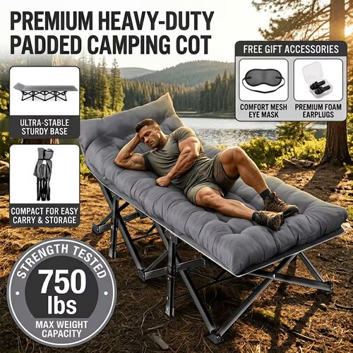 Cama dobrável para exterior