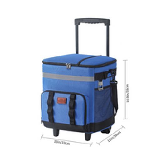 ❄️Especial de Verão🧊🧳Bolsa Térmica com Rodas para Uso Externo