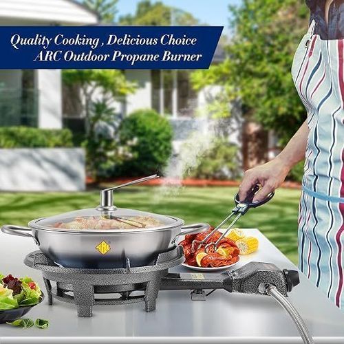 🚨Fogão de Ferro Fundido de Alta Potência 31A🔥 Ideal para fritar, estufar, ferver e cozinhar em guisados! 🤯!