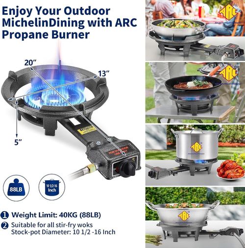 🚨Fogão de Ferro Fundido de Alta Potência 31A🔥 Ideal para fritar, estufar, ferver e cozinhar em guisados! 🤯!