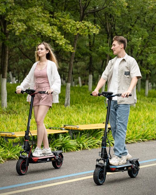 👨‍👩‍👧‍👦🛴🚗Trotinete Elétrica Dobrável com Suspensão Dupla — Um Modelo Seguro para Passeios ao Ar Livre para Adultos e Adolescentes