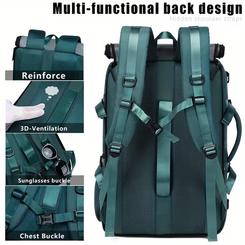 Mochila para portátil de grande capacidade (9,25 galões)