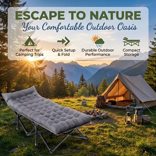 Cama dobrável para exterior