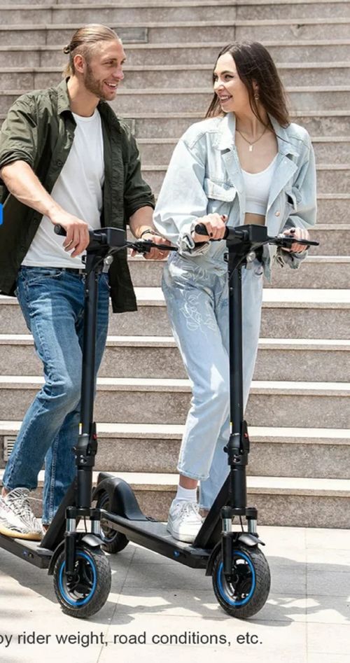 👨‍👩‍👧‍👦🛴🚗Trotinete Elétrica Dobrável com Suspensão Dupla — Um Modelo Seguro para Passeios ao Ar Livre para Adultos e Adolescentes