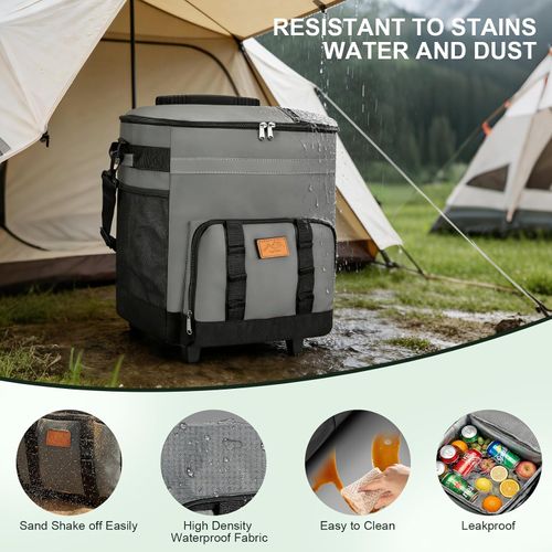 ❄️Especial de Verão🧊🧳Bolsa Térmica com Rodas para Uso Externo