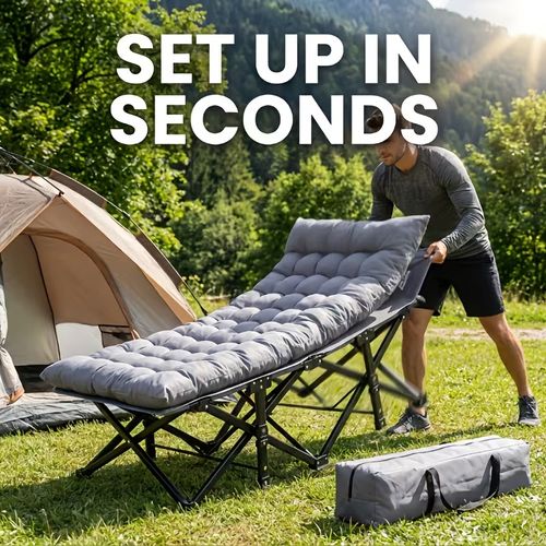 Cama dobrável para exterior