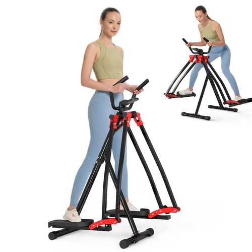 Kit de Fitness Doméstico 2 em 1 | Elástico Extensor com Pedais + Aparelho de Alongamento de Pernas