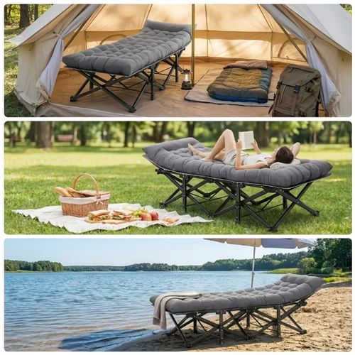Cama dobrável para exterior