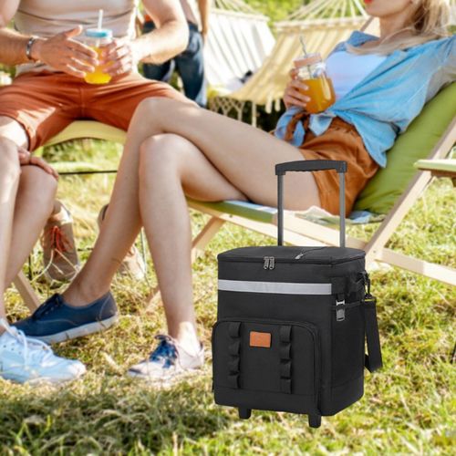 ❄️Especial de Verão🧊🧳Bolsa Térmica com Rodas para Uso Externo