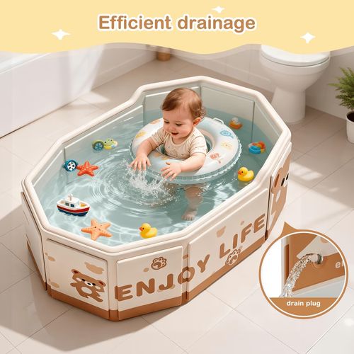 💔🛁💙 Portable Foldable Baby Bath Tub 🧼