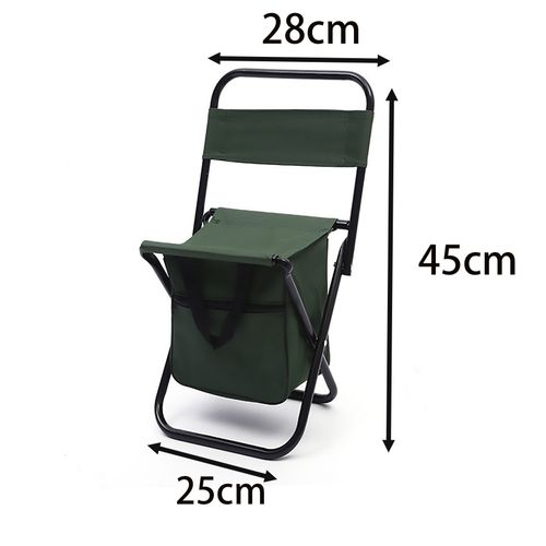 🔥Portable folding outdoor camping chair with cooler bag