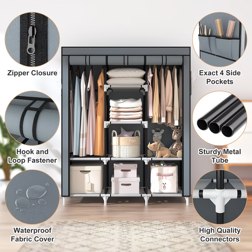 Armário portátil para roupa