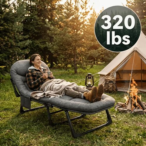 Cama dobrável para exterior
