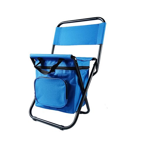 🔥Portable folding outdoor camping chair with cooler bag