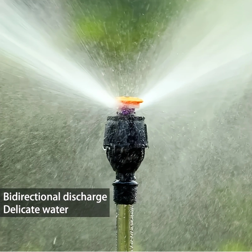 360° Automatic Rotating Tripod Lawn Sprinkler, Outdoor Garden Watering Irrigation Sprayer