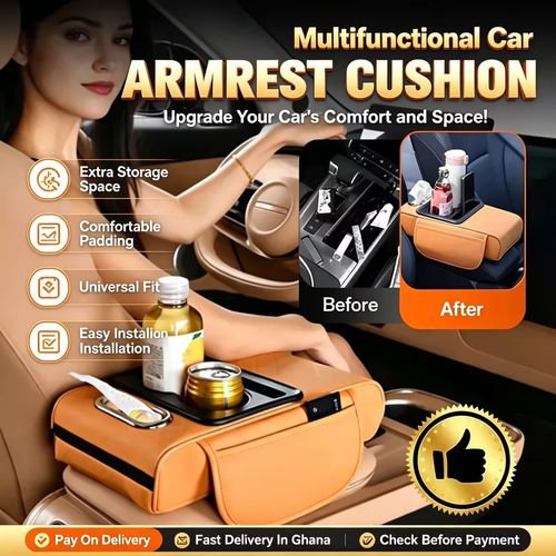 🎁Hot Sale 50% OFF🚗Multifunctional Car Armrest Cushion