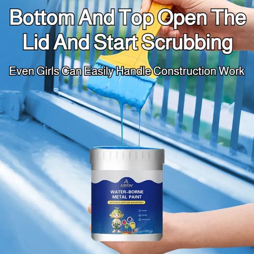 Water-Borne Metallic Paint, Anti-Rust Anti-Corrosion Wear-Resistant Coating for Metal Refurbishment, Support OEM ODM