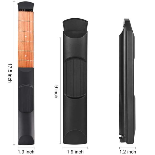 Portable Pocket Guitar Practice Tool, Mini Guitar Fretboard Trainer for Beginner Finger Exercise