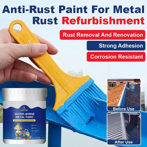 Water-Borne Metallic Paint, Anti-Rust Anti-Corrosion Wear-Resistant Coating for Metal Refurbishment, Support OEM ODM