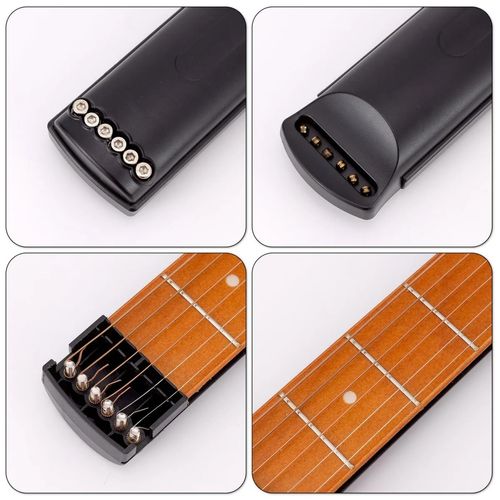 Portable Pocket Guitar Practice Tool, Mini Guitar Fretboard Trainer for Beginner Finger Exercise