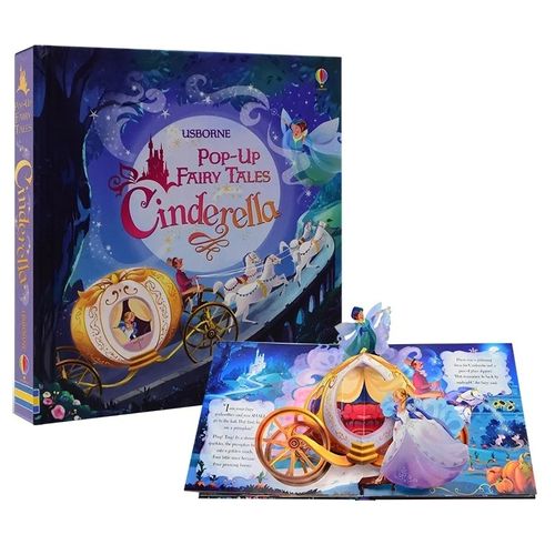 The Fairy Tale Pop-Up Book Collection, 6 Classic Fairy Tales 3D Pop Up Board Books Gift Set for Kids Age 3-8