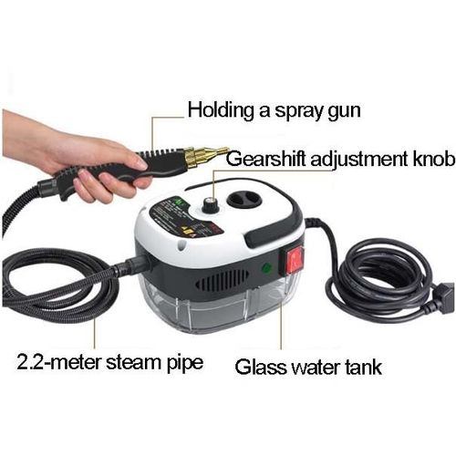 2500W High Pressure Steam Cleaner, Household Steam Cleaning Machine for Kitchen Hood, Air Conditioner, Oil Stain, Grease, Tile, Stove and Bathroom Cleaning, COD Free Shipping, Pay on Delivery