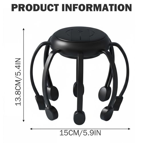 Electric Head Massager Octopus Scalp Massage Claw, Smart Electric Scalp Relaxation Massager for Head, Neck, Home, Office, Travel, Daily Pressure Relief, COD Free Shipping, Pay on Delivery
