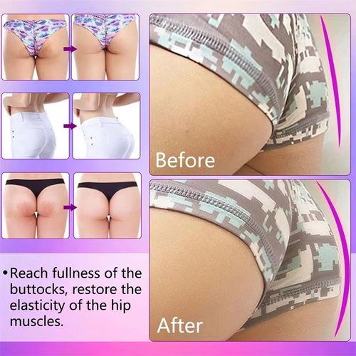 Hip Up Firming Essential Oil, Natural Butt Skin Tightening Massage Oil for Body Care