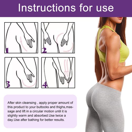 Hip Up Firming Essential Oil, Natural Butt Skin Tightening Massage Oil for Body Care