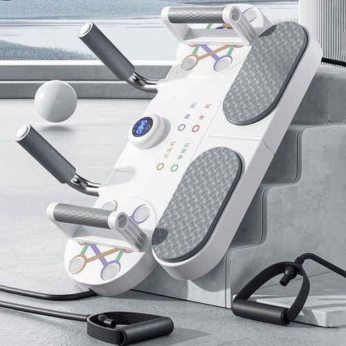 Multifunction Plank Trainer Push Up Board with Timer, Home Fitness Core Trainer, Ab Workout Support Board, Push Up Stand for Plank, Arm, Chest, Shoulder and Belly Exercise, COD Free Shipping, Pay on Delivery