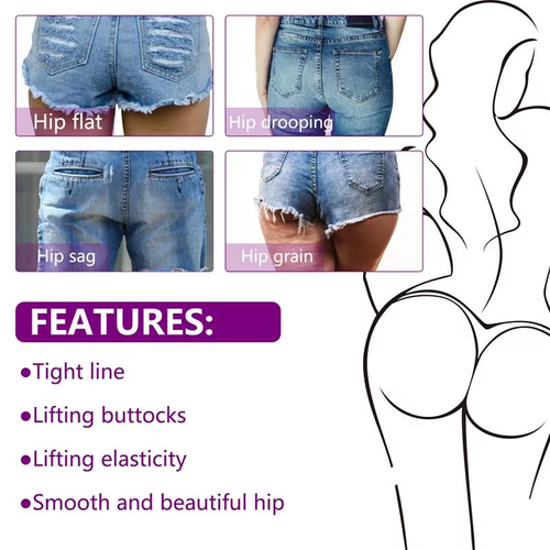 Hip Up Firming Essential Oil, Natural Butt Skin Tightening Massage Oil for Body Care
