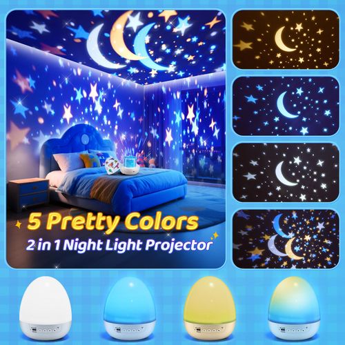 Dinosaur Star Projector Night Light Dinosaur Egg Lamp with Music, Rechargeable Kids Bedroom Projection Lamp, Galaxy Animal Projector Light for Children Birthday Gift, Room Decor, COD Free Shipping, Pay on Delivery