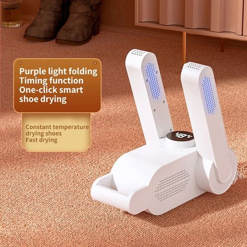 Foldable Shoe Dryer with UV Sterilization, Constant Temperature Footwear Dryer for Shoes Boots Slippers