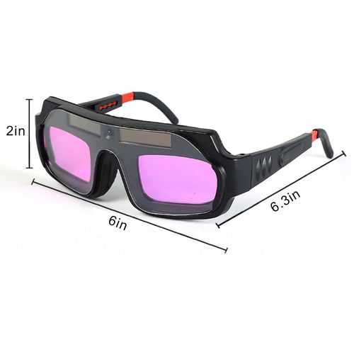 Auto Darkening Welding Glasses, solar powered welding goggles for electric welding, arc welding, grinding, repair work, anti-glare lens, UV and bright light protection, lightweight safety eyewear, COD Free Shipping, Pay on Delivery