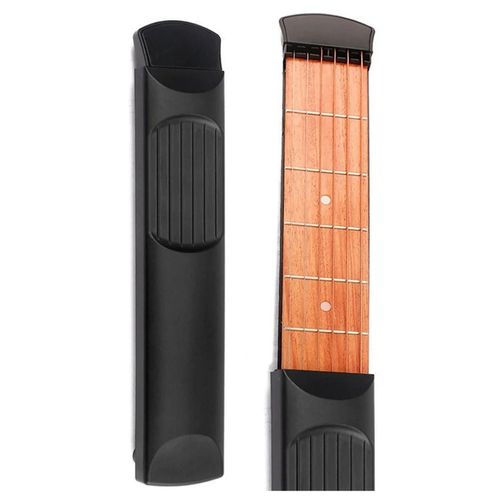 Portable Pocket Guitar Practice Tool, Mini Guitar Fretboard Trainer for Beginner Finger Exercise