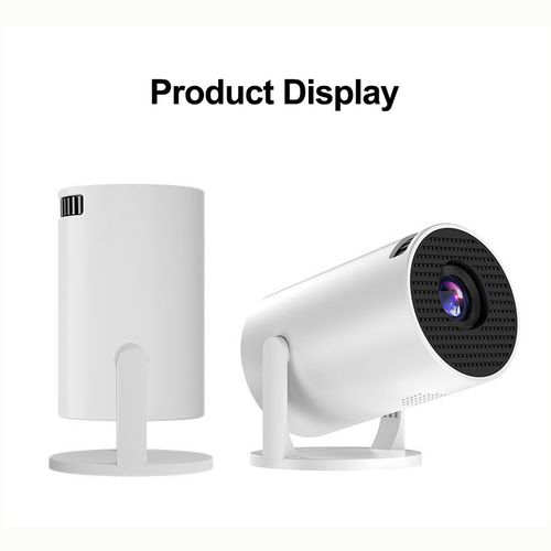 Portable Mini Home Projector With 240° Rotation Stand, Wireless Phone Screen Casting Projector