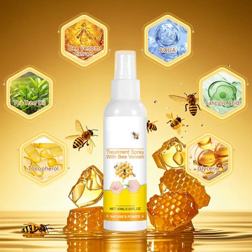 Bee Venom Body Care Spray, joint comfort massage spray for neck, shoulder, back, knee, arm, and leg daily care, smooth skin body spray for home massage and personal care, easy spray bottle, COD Free Shipping, Pay on Delivery