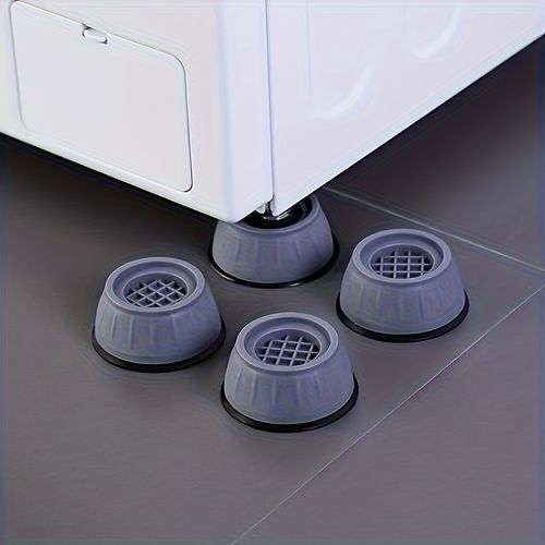 Washing Machine Anti Vibration Pads, Non-Slip Shock Absorbing Support Feet For Washer Dryer Fridge