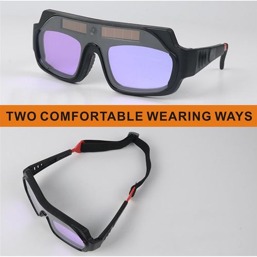 Auto Darkening Welding Glasses, solar powered welding goggles for electric welding, arc welding, grinding, repair work, anti-glare lens, UV and bright light protection, lightweight safety eyewear, COD Free Shipping, Pay on Delivery