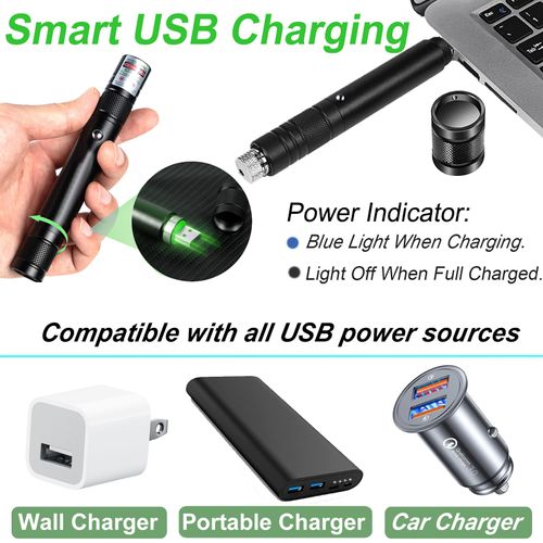 Laser Pointer 710 USB Rechargeable Green Red Laser Pen, Single Dot Star Laser Pointer, Portable Laser Pen for Presentation, Teaching, Outdoor Pointing, Location Marking, COD Free Shipping, Pay on Delivery