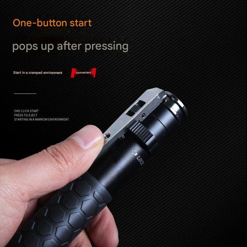 One-Press Eject Defense Baton: Instant Deploy in Narrow Spaces | Compact Self-Defense Tool for Emergency