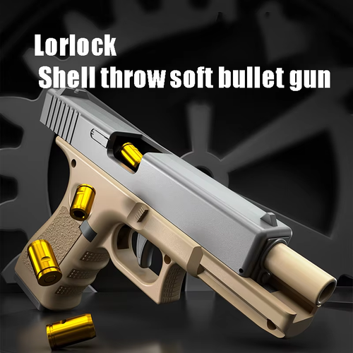SL Safety Pistol Soft Bullet Gun Toy