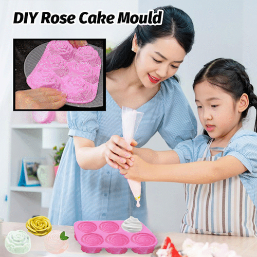 DIY Love Cake Six Hole Egg Jelly Pudding Mousse Chocolate Silicone Baking Molds
