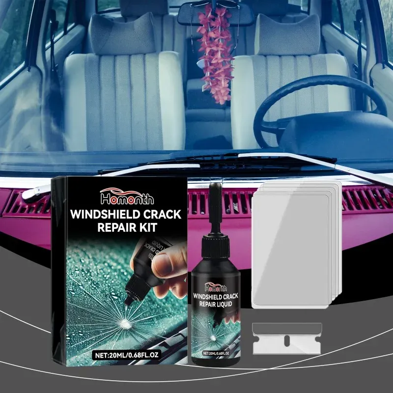 CRACKED GLASS REPAIR KIT （ 2 BOTTLES ）