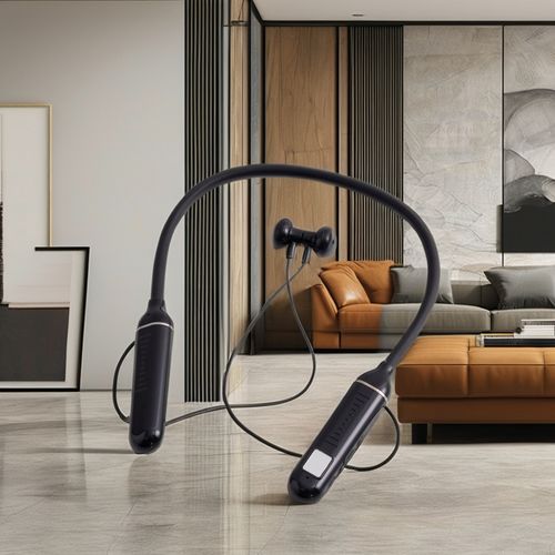 Best-selling model G02 in-ear sports neckband LED headphones with digital display and magnetic bass earbuds.