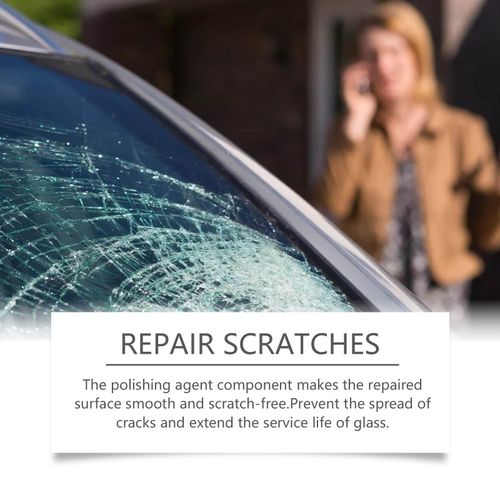 CRACKED GLASS REPAIR KIT （ 2 BOTTLES ）