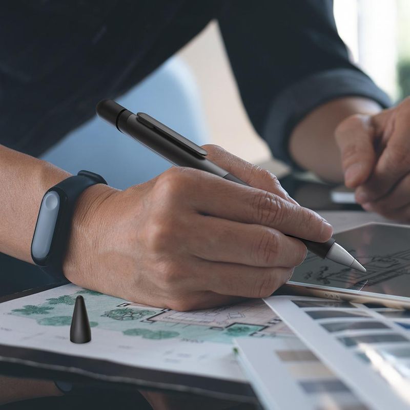 Apple Pencil 1 Silicone Protective Case-Black