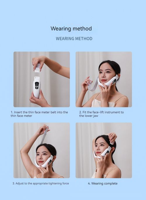 Micro-Current EMS Beauty Facial Massager Multifunctional Face-Slimming Instrument Artifact V-Face Lifting and Tightening