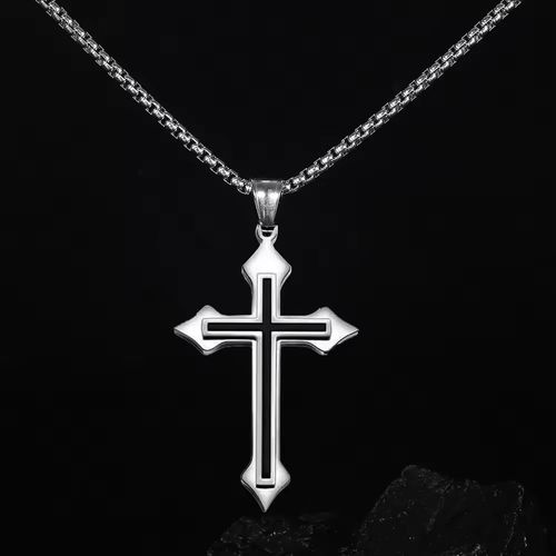 🔥🔥🔥Cross Prayer Necklace Classic alloy necklace  0211NL